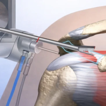Arthroscopic joint treatment support